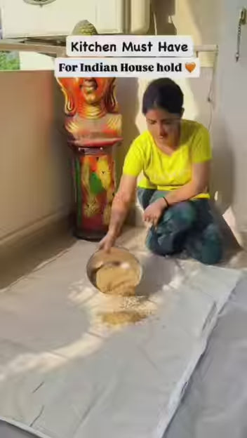 Papad Drying Cloth with Net & Zip